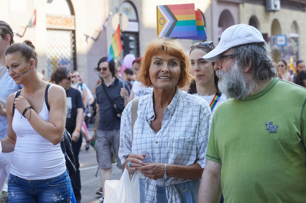 20230715 Budapest Pride, Lendvai Ildikó // fotó: Hatlaczki Balázs