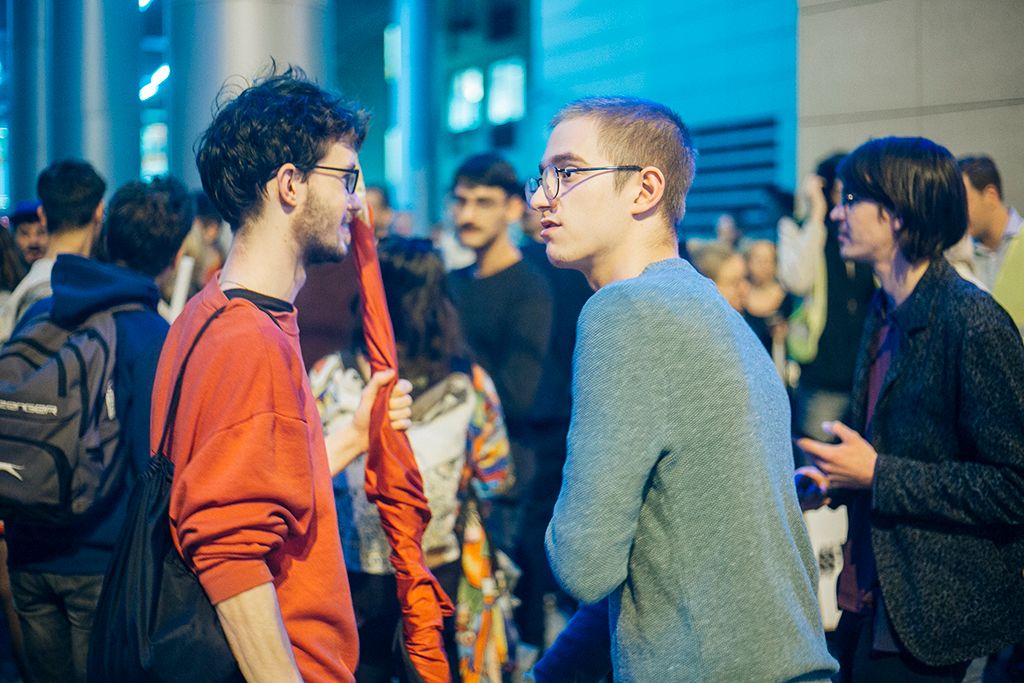 Fáklyás felvonulás a Corvinus Egyetemért - demonstráció a Lehet Más a Jövő szervezésében Fotó: Horváth Péter Gyula