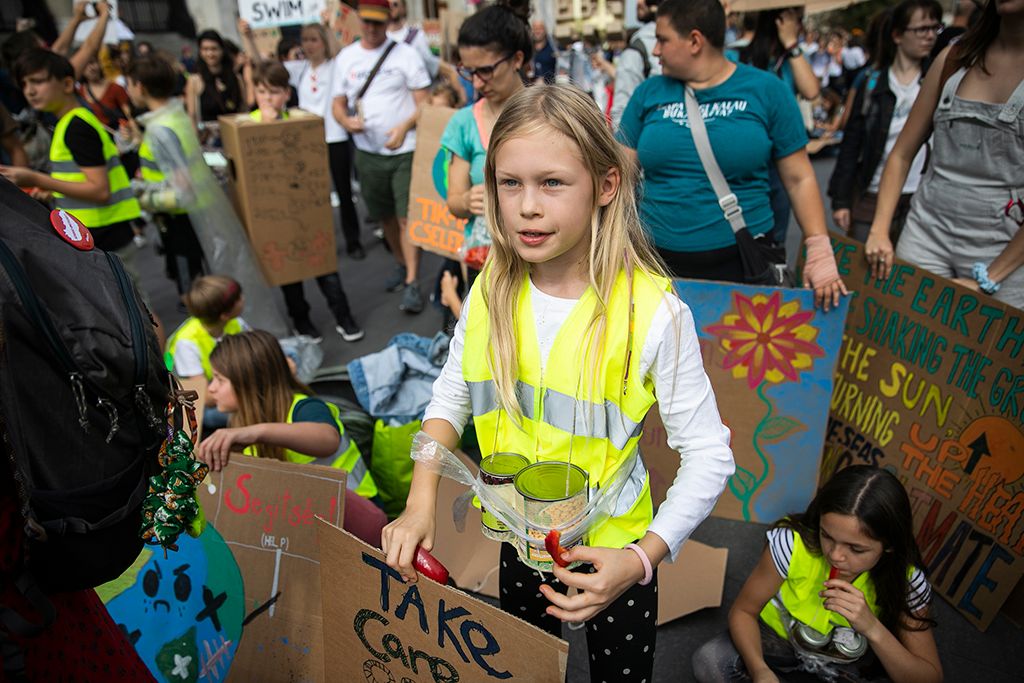 Demonstráció a harmadik globális klímasztrájk keretében Budapesten 16-HPGy