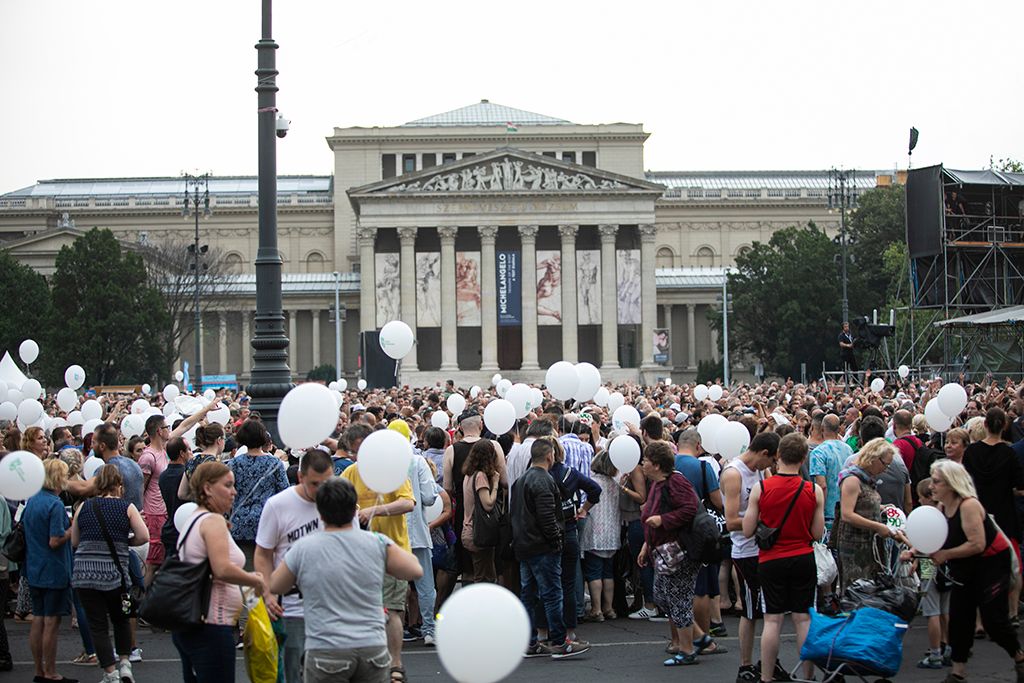 Szabdságkoncert Hősök tere 2019.06.17. Fotó: Horváth Péter Gyula