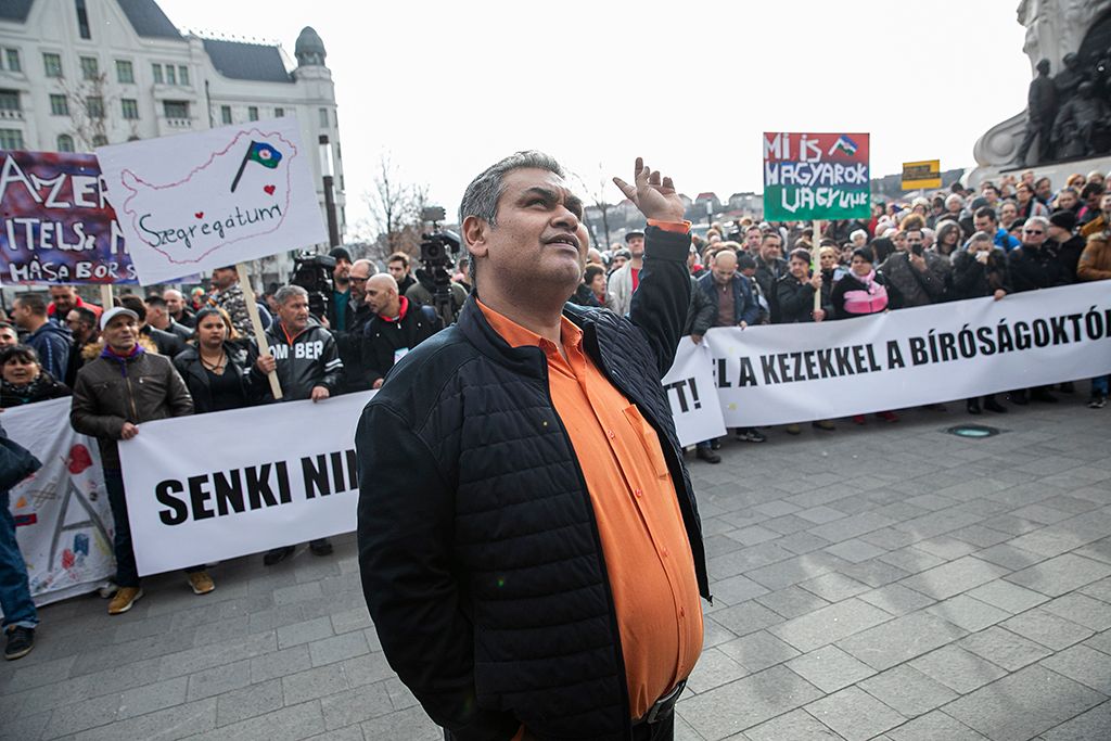 Tüntetés Gyöngyöspata miatt 27-HPGy