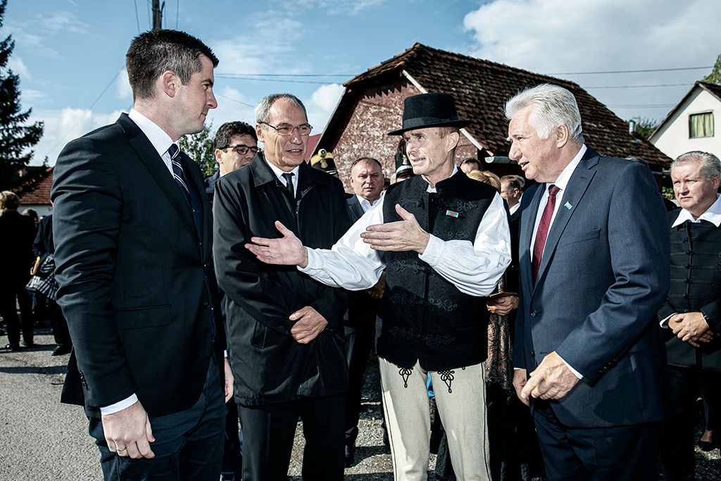 Tiszteletbeli székelyeket avattak Oklándon  Fotó: Horváth Péter Gyula