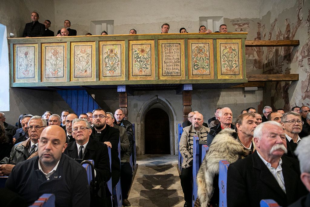 Felújították Erdélyben az oklándi templomot   Fotó: Horváth Péter Gyula