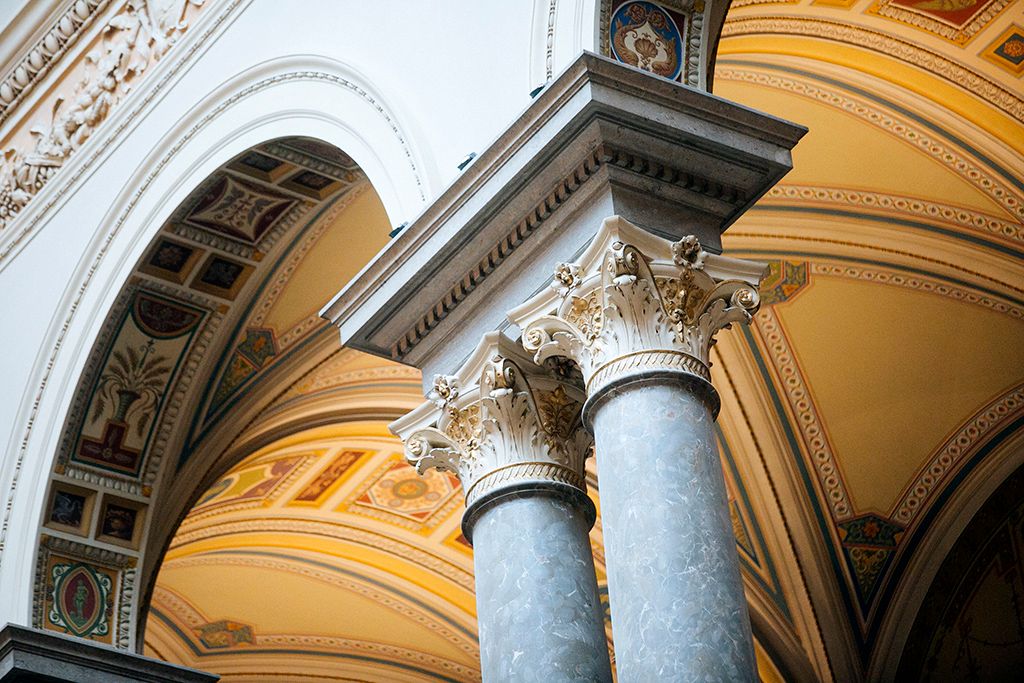 Felújított Szépművészeti Múzeum nyitóünnepsége 2018. október 30-án. A múzeum október 31-én nyílik meg a nagyközönség előtt a három éven át tartó, átfogó rekonstrukció után. Fotó: Horváth Péter Gyula
