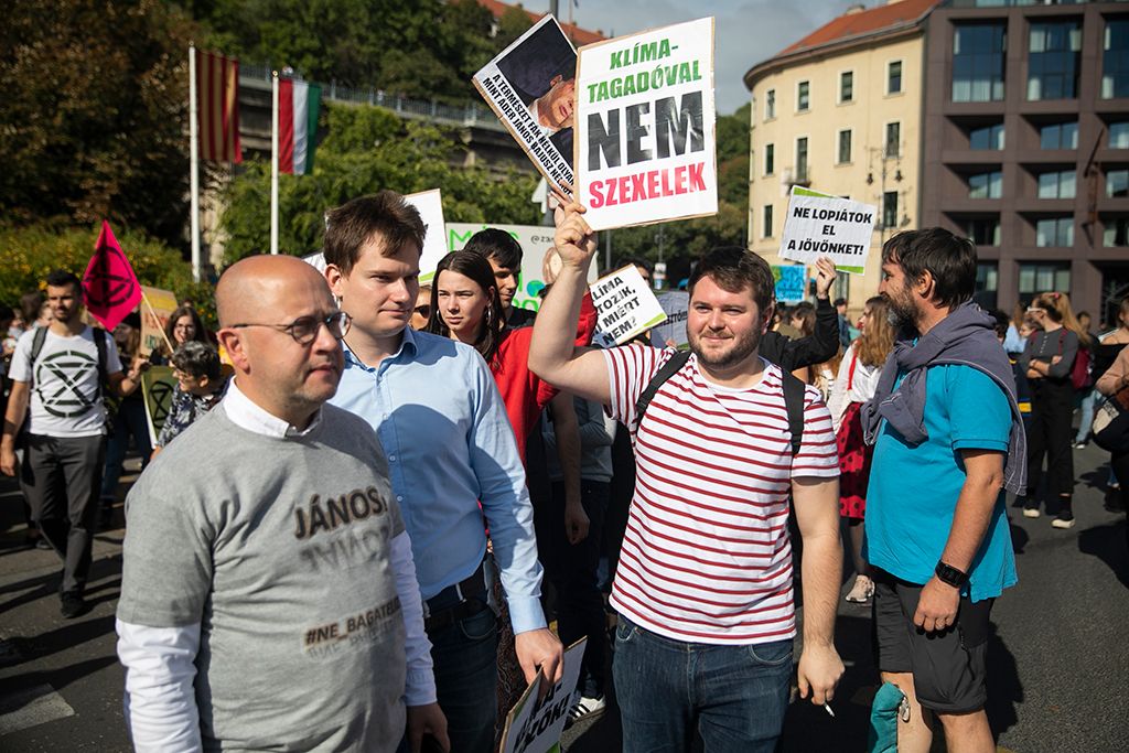 Demonstráció a harmadik globális klímasztrájk keretében Budapesten 21-HPGy