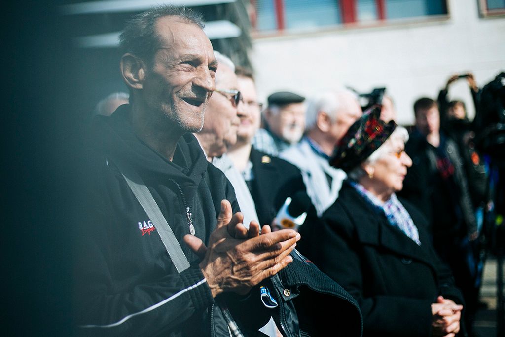 Gyurcsány Ferenc, a Demokratikus Koalíció elnöke, "Orbánnal nincs alku" elnevezésű választási kampány keretében országjárása huszonötödik állomásaként Csepelre látogatott,ahol utcafórumot tartott. Fotó: Horváth Péter Gyula