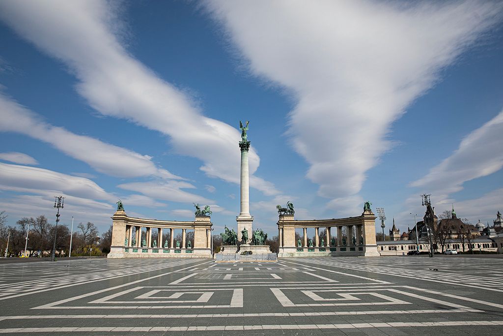Hősök tere Koronavírus Budapest 22-HPGy