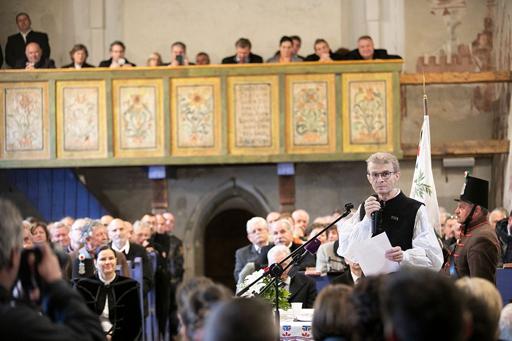 Felújították Erdélyben az oklándi templomot   Fotó: Horváth Péter Gyula