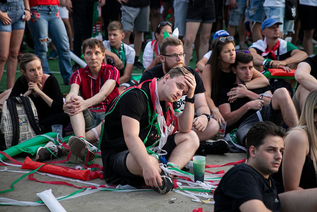 Magyarország- Portugália mérkőzés  szurkolói zóna 4-HPGy