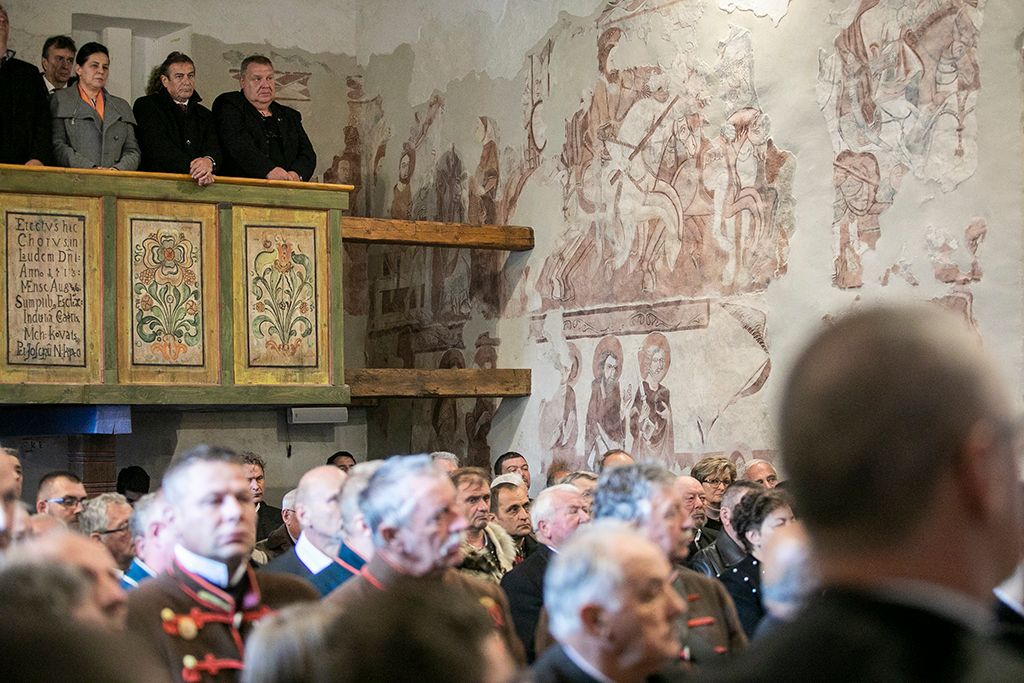 Felújították Erdélyben az oklándi templomot   Fotó: Horváth Péter Gyula
