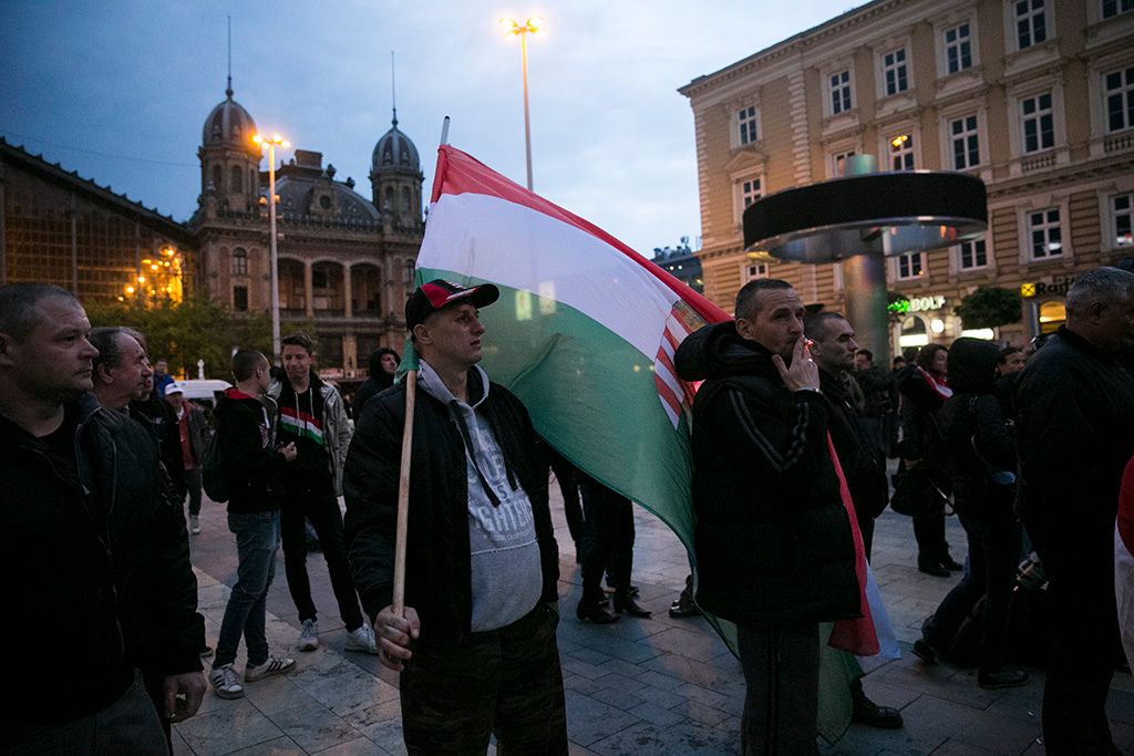 A CEU-s vircsaft elleni demonstráció! Fotó: Horváth Péter Gyula