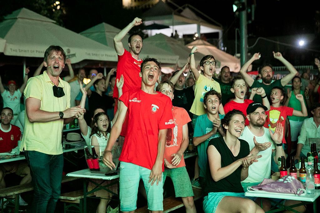 Magyarország-Németország Mom Sportközpont szurkolói zóna 3-HPGy