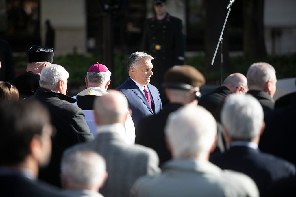 A Nemzeti Vértanúk Emlékművének újraavatása 4-HPGy