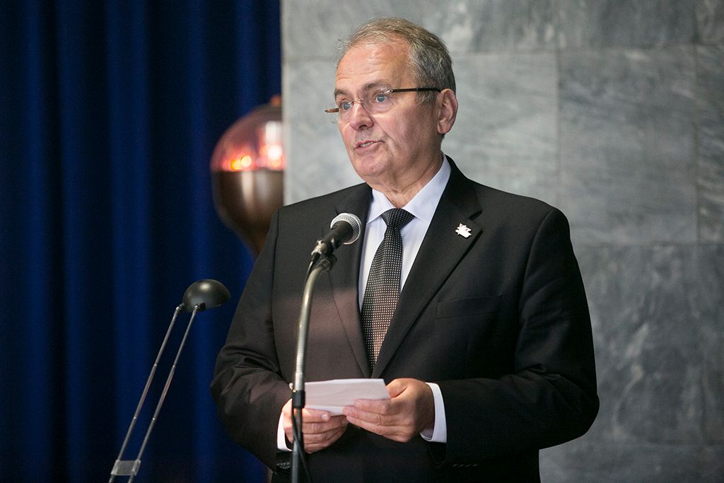 Végső búcsú kollégánktól, Máté T. Gyulától, a Fiumei Úti Sírkertben Fotó: Horváth Péter Gyula