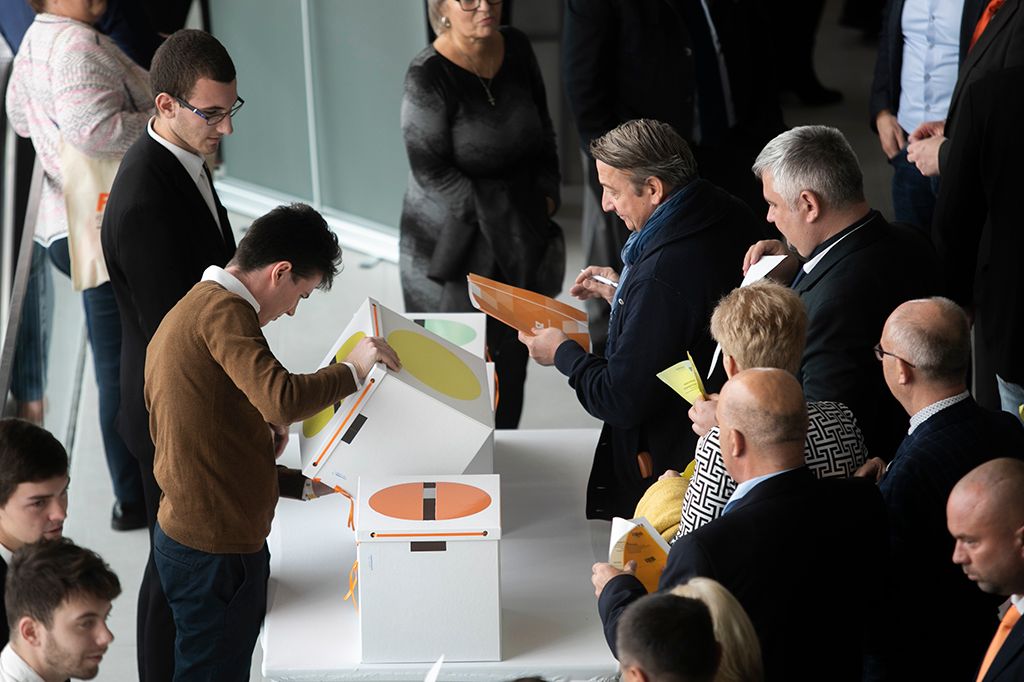 Fidesz 29. tisztújító kongresszusán Budapesten, a Hungexpón  Fotó: Horváth Péter Gyula