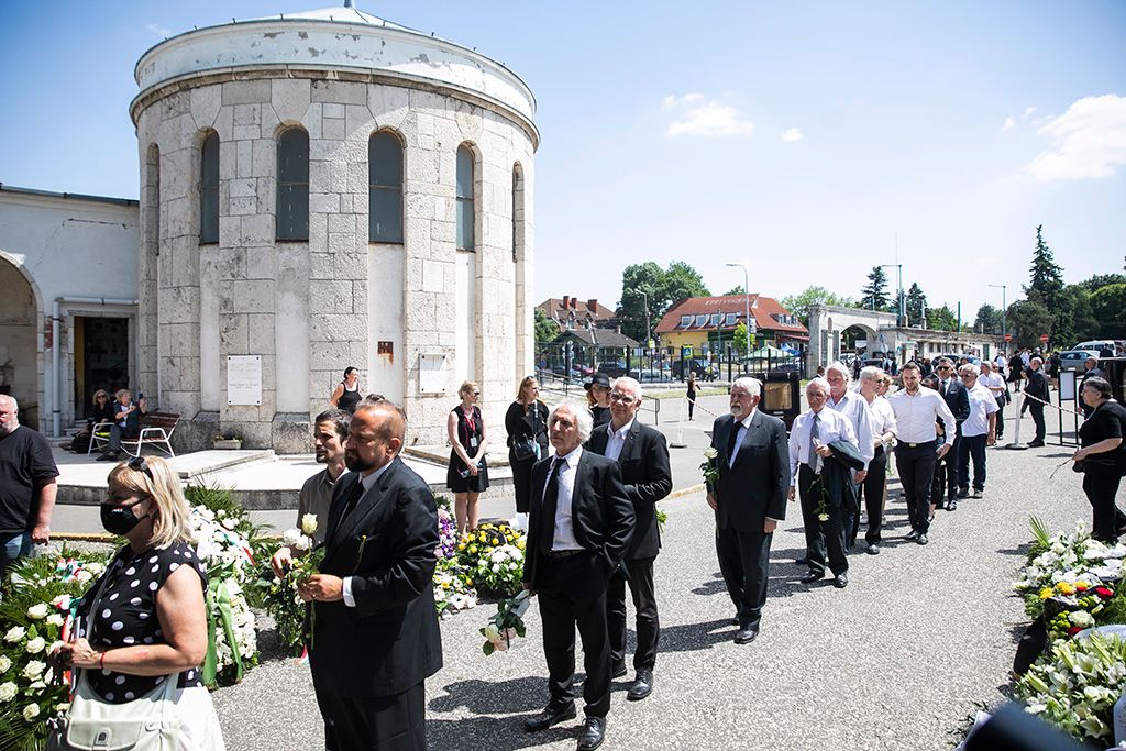 Jankovics Marcell végső búcsúztatása 6-HPGy