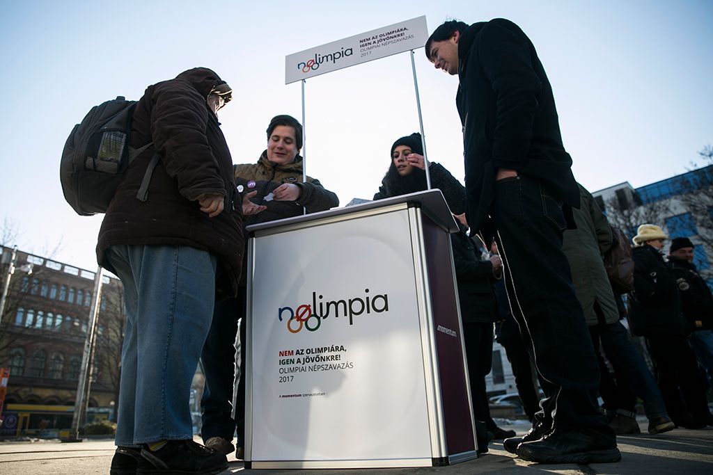 Olimpia 2024 - A Momentum Mozgalom a budapesti rendezés ellen gyűjt aláírásokat