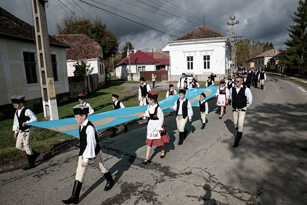 Tiszteletbeli székelyeket avattak Oklándon  Fotó: Horváth Péter Gyula