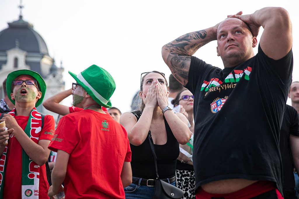 Magyarország- Portugália mérkőzés  szurkolói zóna 12-HPGy