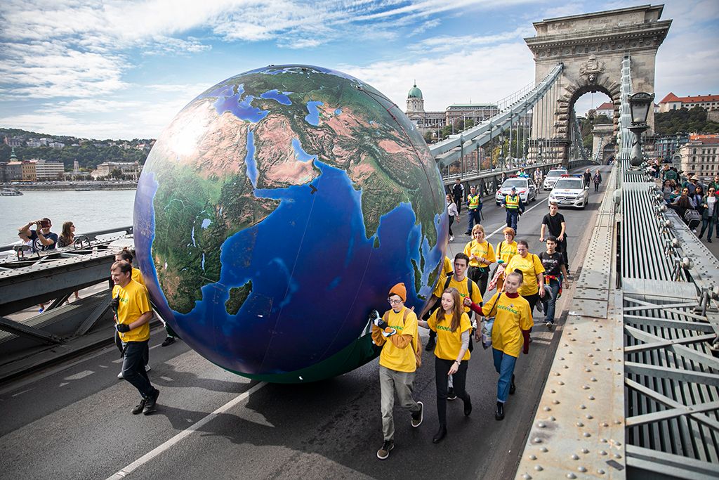 Demonstráció a harmadik globális klímasztrájk keretében Budapesten 14-HPGy