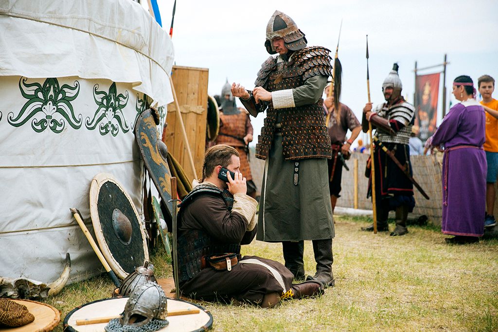 Magyar Törzsi Gyűlés ( Kurultáj ) Bugacon 2018. augusztus 10-én. Európa legnagyobb hagyományőrző rendezvényén csaknem négyszáz hagyományőrző csoport mutatkozik be augusztus 10-től 12-ig. Fotó: Horváth Péter Gyula
