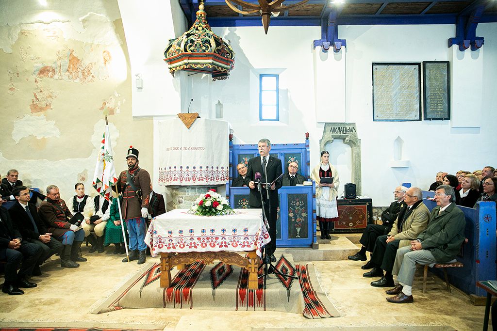Felújították Erdélyben az oklándi templomot   Fotó: Horváth Péter Gyula