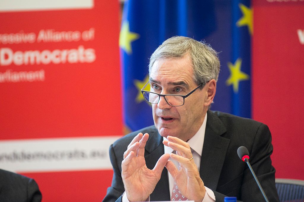 A Közép-európai Egyetem jövője. Nyilvános tájékoztató az Elnök-rektorral, MICHAEL IGNATIEFF-fel Fotó: Horváth Péter Gyula