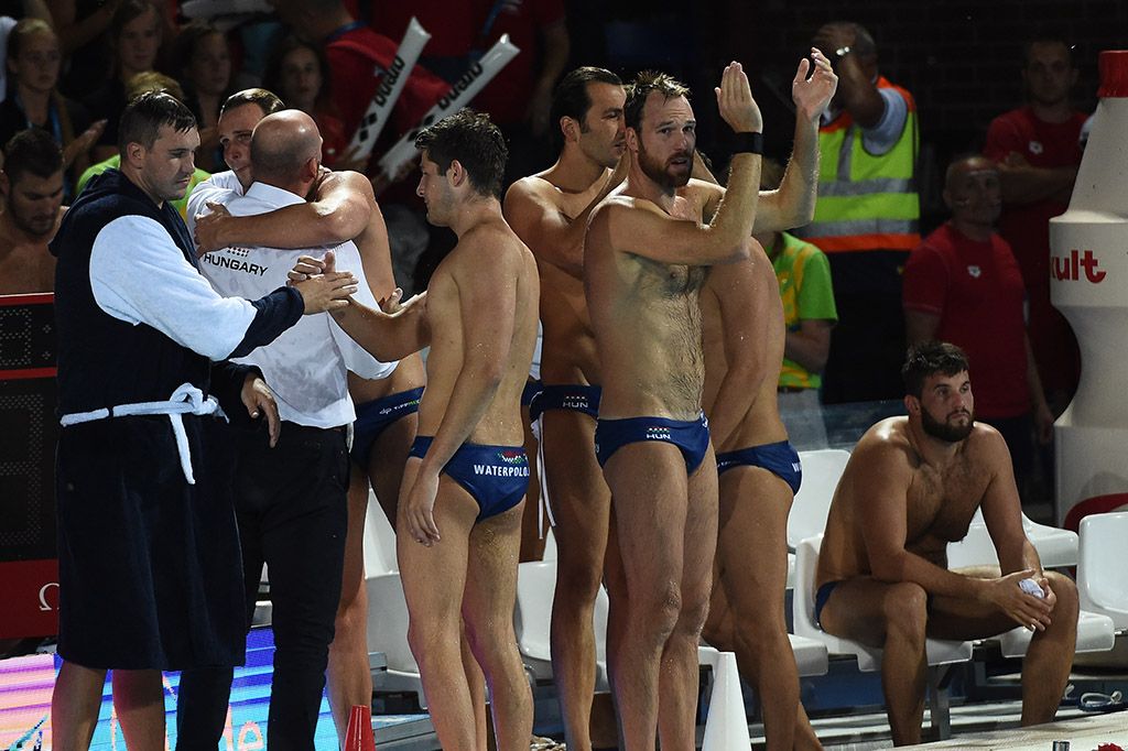 17. vizes világbajnokság férfi vízilabdatornájának döntője, a Magyarország - Horvátország mérkőzés a Hajós Alfréd Nemzeti Sportuszodában 2017. július 29-én. Fotó: Horváth Péter Gyula