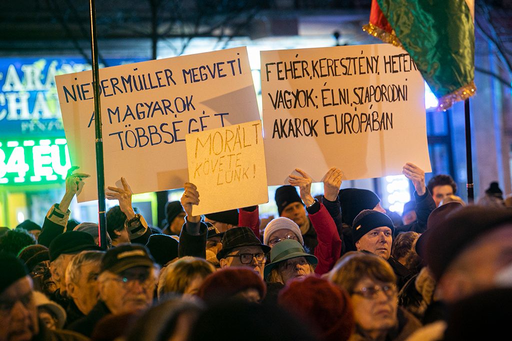 Niedermüller azonnal mondjon le-Tüntetés 3-HPGy