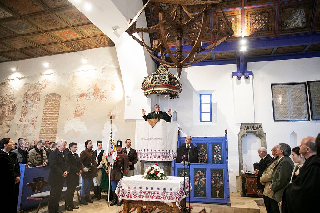 Felújították Erdélyben az oklándi templomot   Fotó: Horváth Péter Gyula