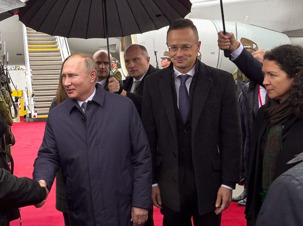 Vlagyimir Putyin Budapesten 1