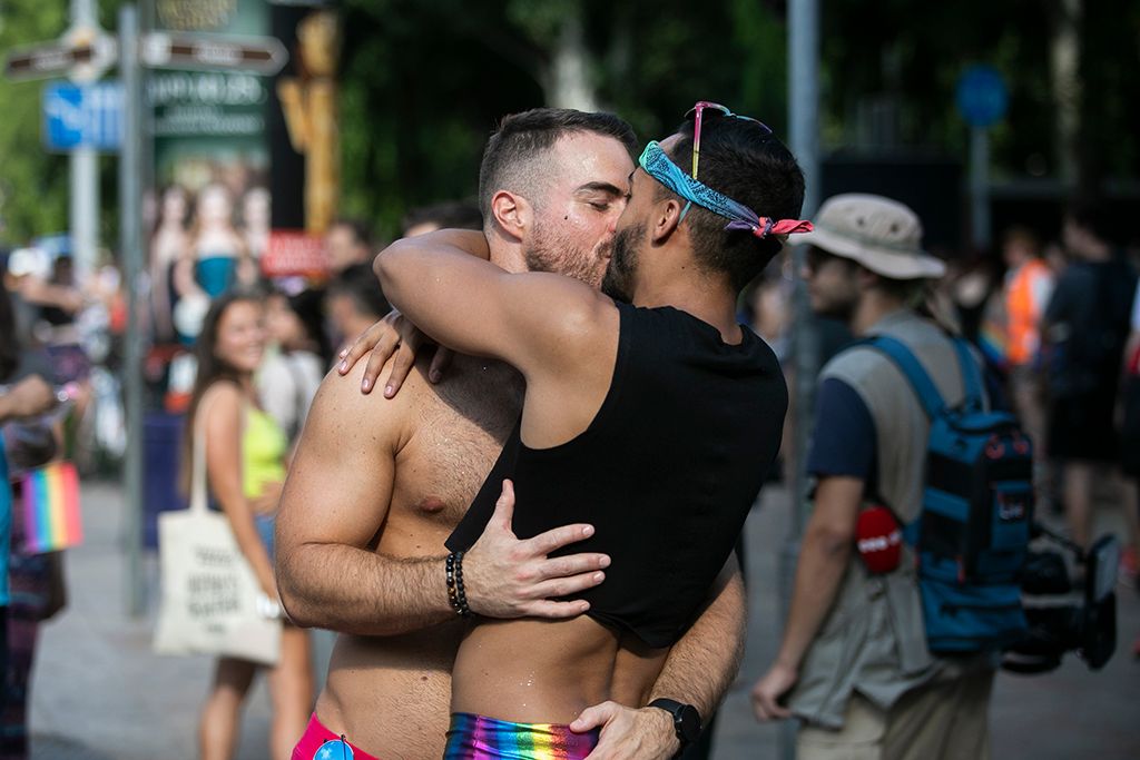 Budapest, 2019. július 6. A 24. Budapest Pride felvonulás résztvevői Fotó: Horváth Péter Gyula