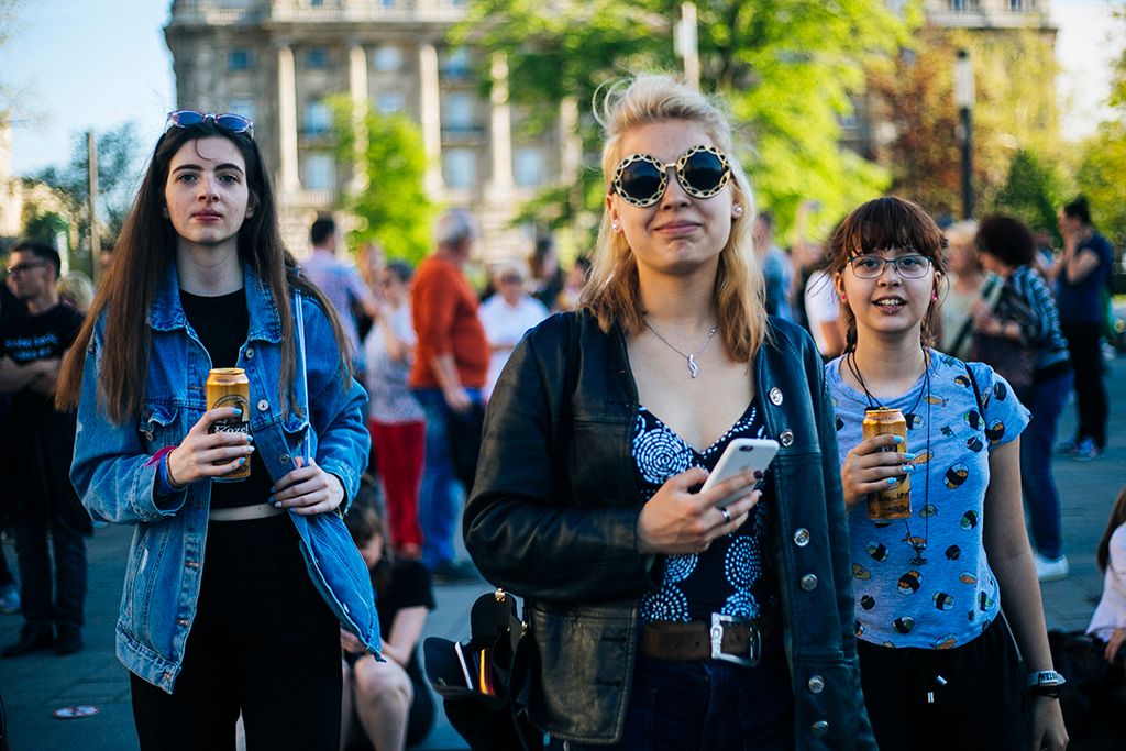A választási eredménnyel elégedetlenek tüntetnek Budapesten 2.0 Mi vagyunk a többség - újabb tüntetés a demokráciáért! címmel meghirdetett demonstráció 2018. április 21-én. Fotó: Horváth Péter Gyula