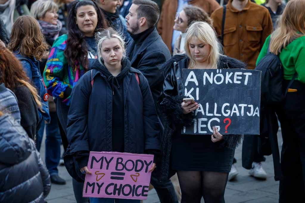 Tüntetés az abortusz-törvény ellen -- fotó- Hatlaczki Balázs 18
