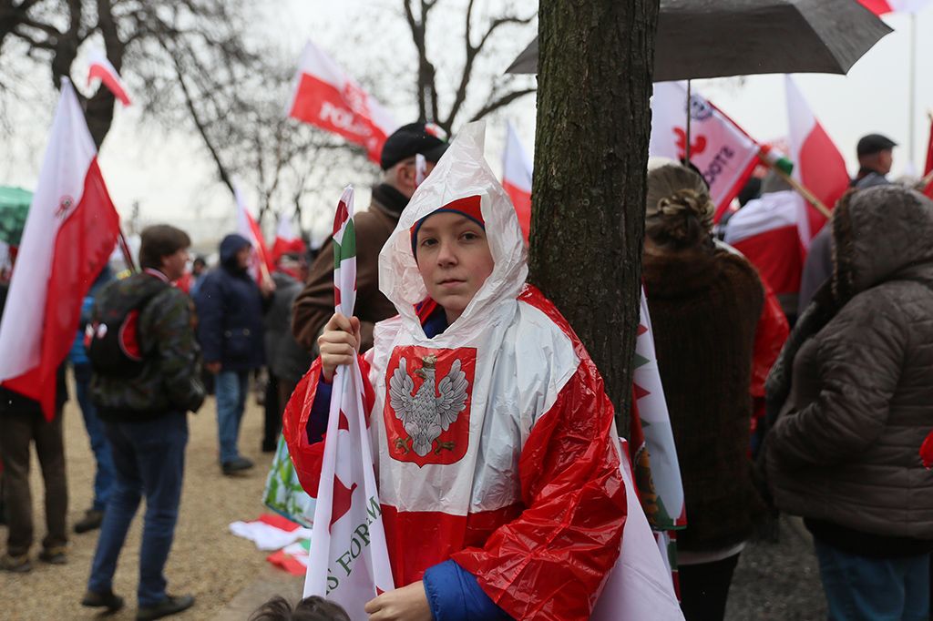 A Békemenet résztvevői 2018. március 15-én.  Fotó: Horváth Péter Gyula