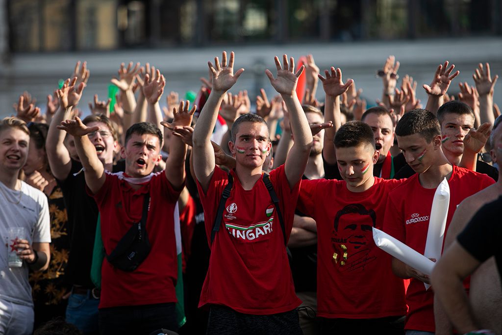 Magyarország- Portugália mérkőzés  szurkolói zóna 19-HPGy