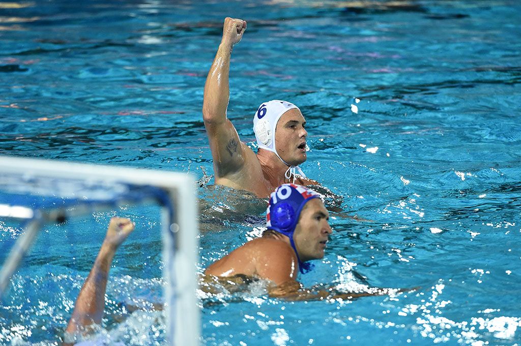 17. vizes világbajnokság férfi vízilabdatornájának döntője, a Magyarország - Horvátország mérkőzés a Hajós Alfréd Nemzeti Sportuszodában 2017. július 29-én. Fotó: Horváth Péter Gyula