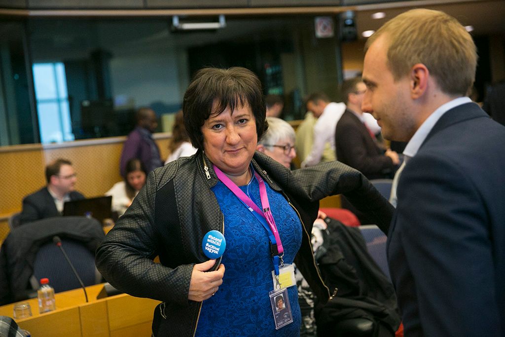 A Közép-európai Egyetem jövője. Nyilvános tájékoztató az Elnök-rektorral, MICHAEL IGNATIEFF-fel Fotó: Horváth Péter Gyula