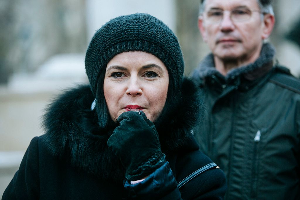 Együtt tüntetett az MSZP és a DK Czeglédy Csabáért a Szabadság téren Fotó :Horváth Péter Gyula Gy