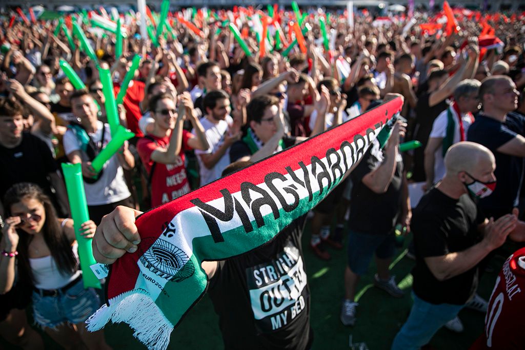 Magyarország- Portugália mérkőzés  szurkolói zóna 24-HPGy