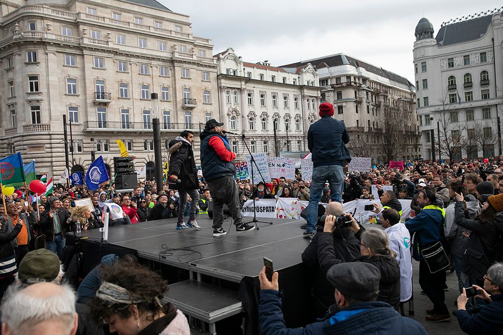 Tüntetés Gyöngyöspata miatt 31-HPGy