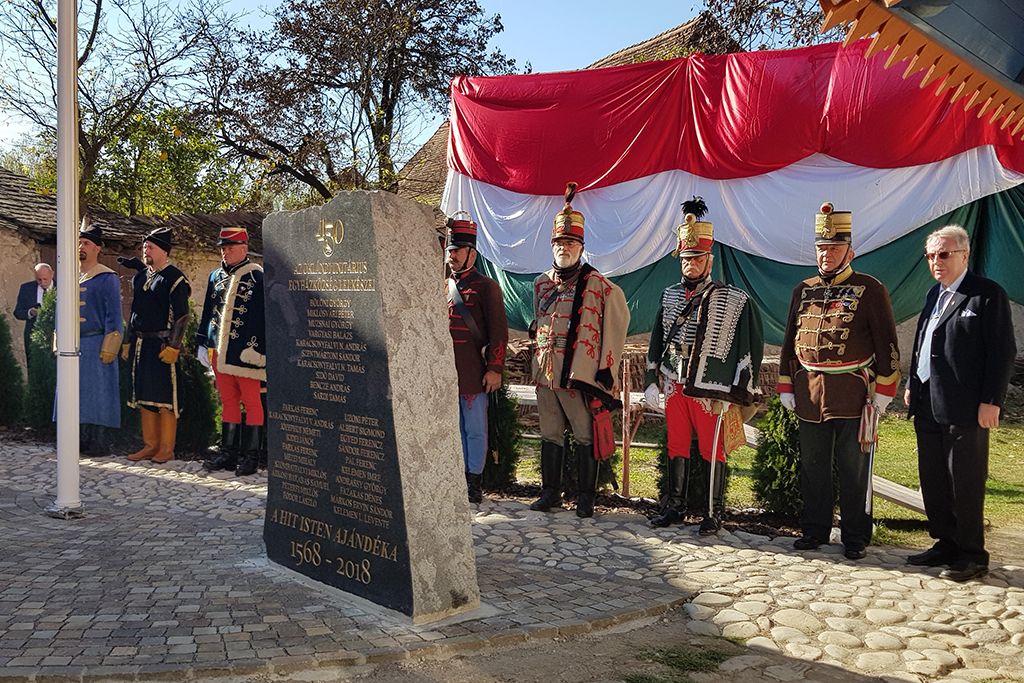 Tiszteletbeli Székely avatást tartottak az oklándi unitárius templomban