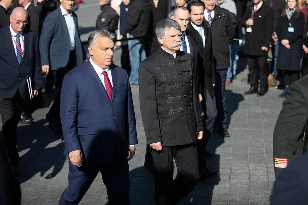 A Nemzeti Vértanúk Emlékművének újraavatása 3-HPGy
