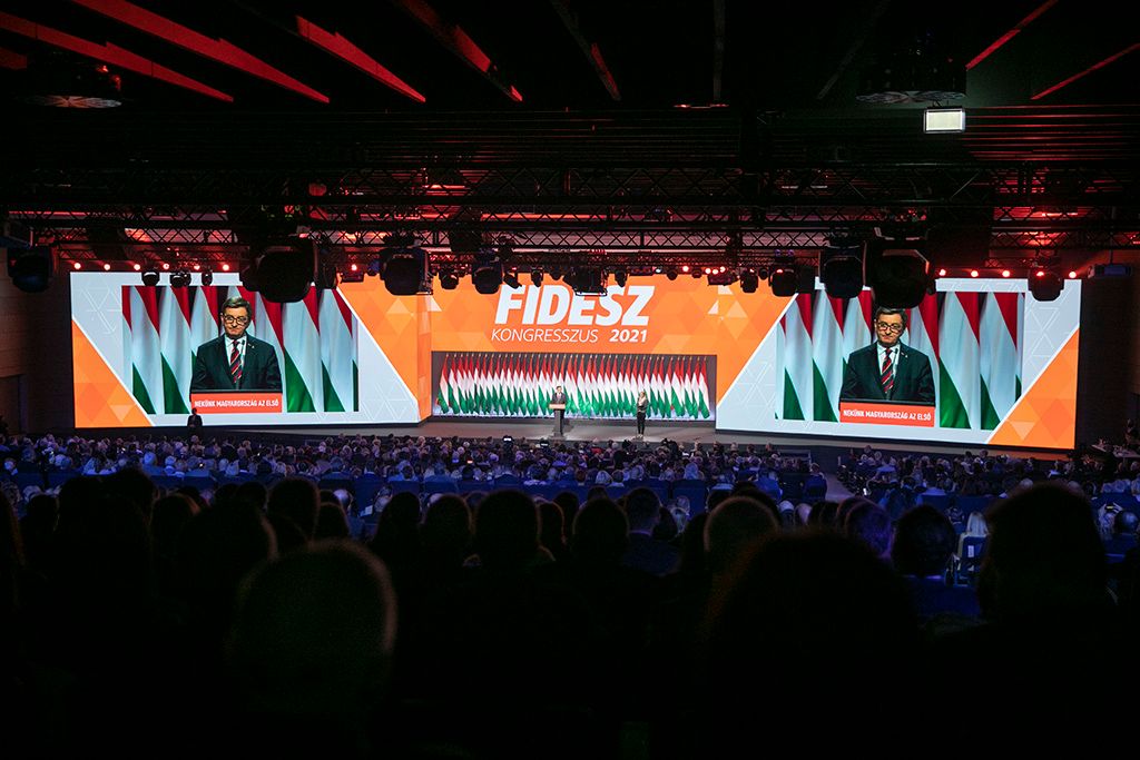 Fidesz Kongreszus 2021. 2021.11.14. Fotó: Horváth Péter Gyula