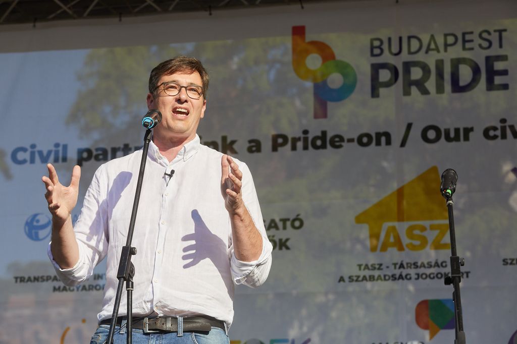 20230715 Budapest Pride, Karácsony Gergely // fotó: Hatlaczki Balázs