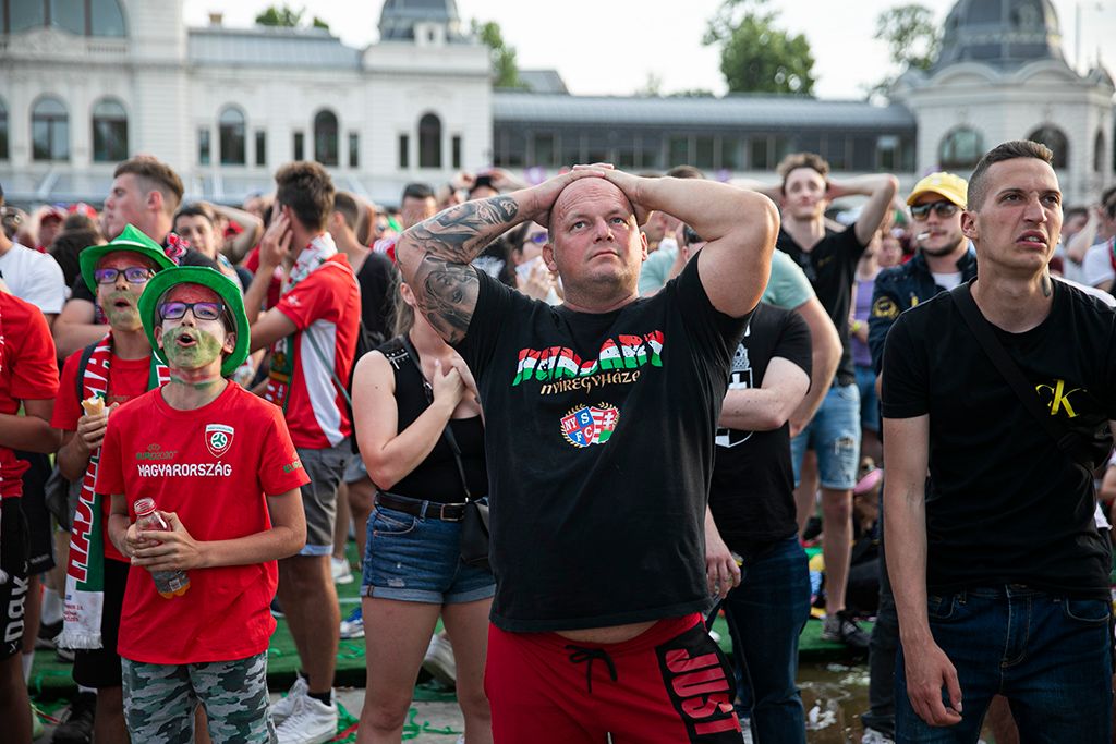 Magyarország- Portugália mérkőzés  szurkolói zóna 11-HPGy