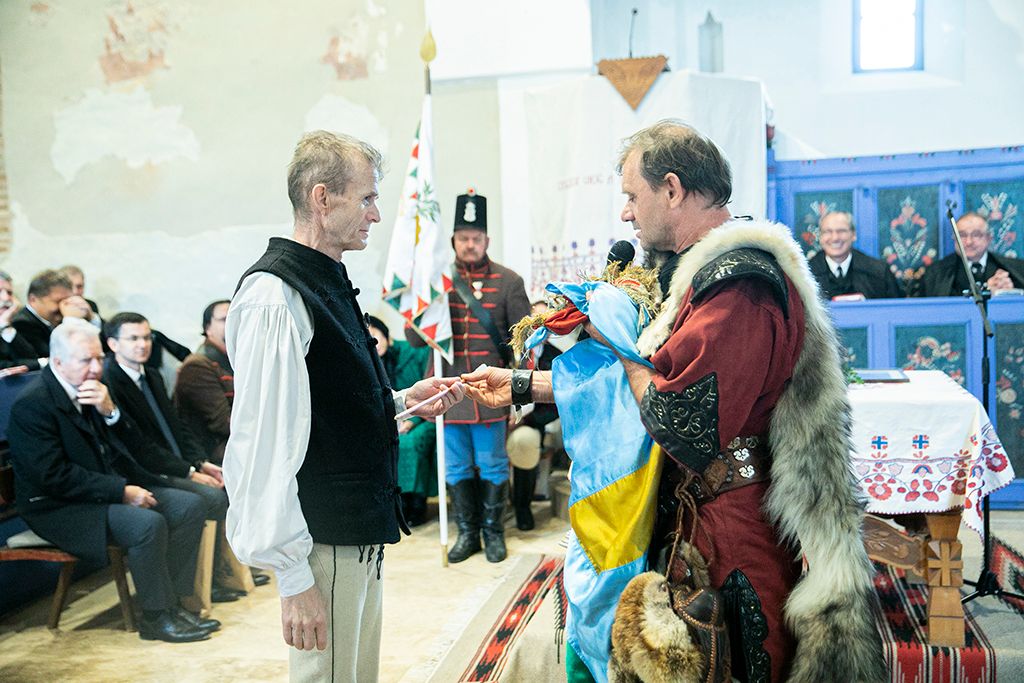 Felújították Erdélyben az oklándi templomot   Fotó: Horváth Péter Gyula