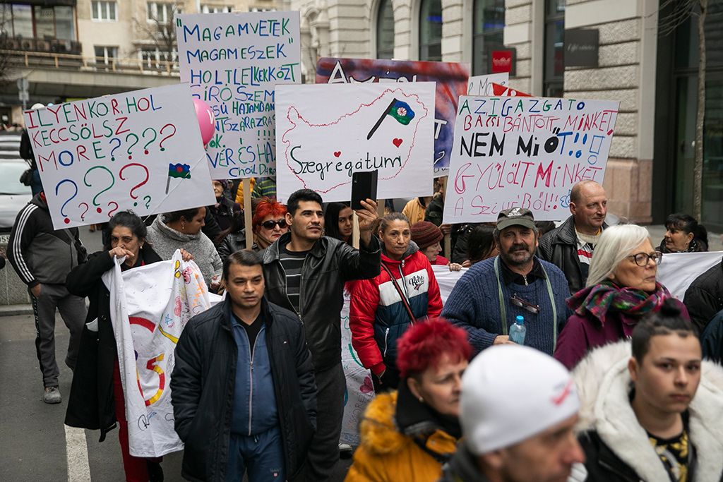 Tüntetés Gyöngyöspata miatt 8-HPGy