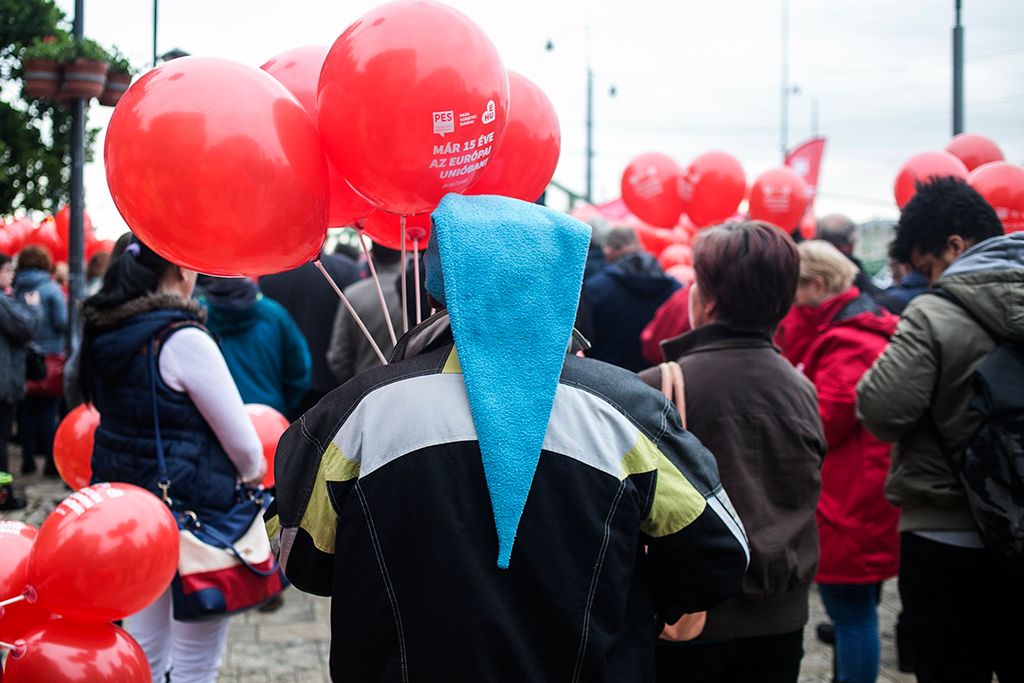 MSZP és a Párbeszéd fáklyás felvonulása 7-HPGy