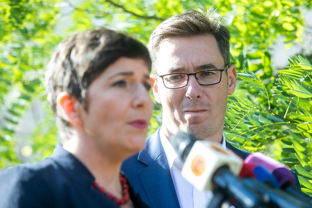 Karácsony Gergely és  Dobrev Klára 1-HPGy